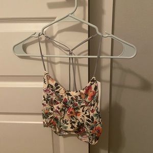 Urban Outfitters Satin Crop Top